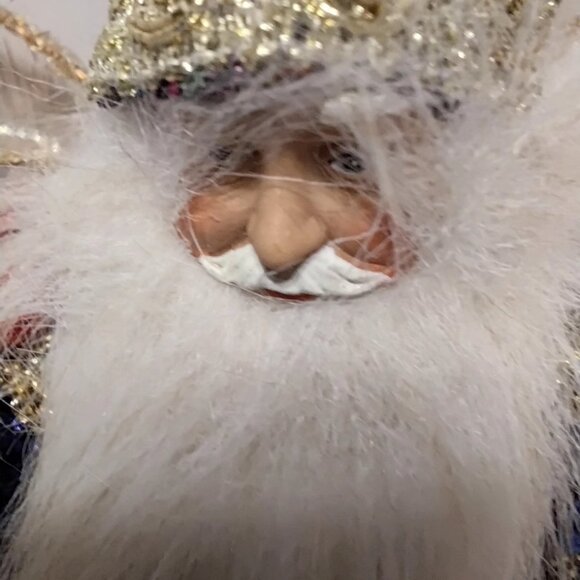 Mark Roberts Christmas Fairy Santa Poseable 9-inch ornament - Picture 3 of 4